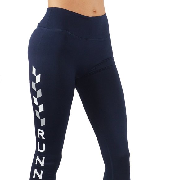 Yoga Power Flex Dry-Fit Side Word leggings - Picture 2 of 4
